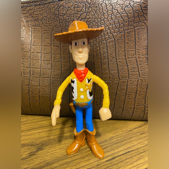 Vintage Disney Toy Story 2 Woody 5 inch mini doll McDonald's Happy Meal Toy - Picture 1 of 3